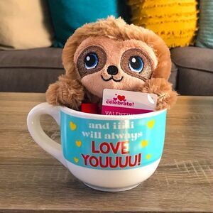 NWT … WAY TO CELEBRATE “Valentine’s Day” Plush & Mug